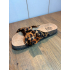 Leopard bow slippers